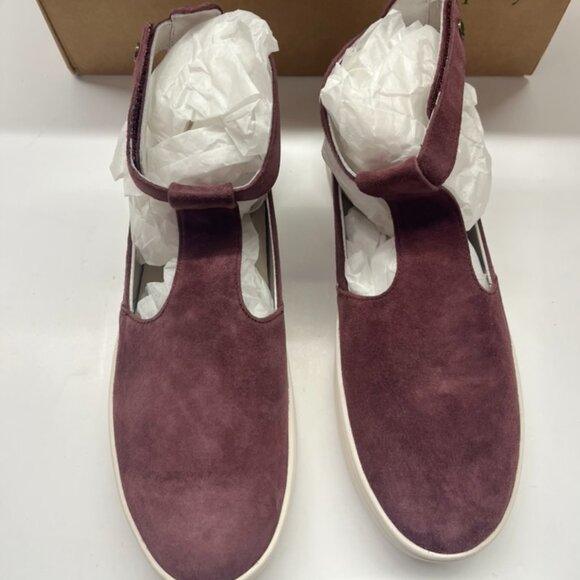 New in the Box Waco Classic Indigo Sneaker in Burgundy Size 9B - Picture 6 of 10